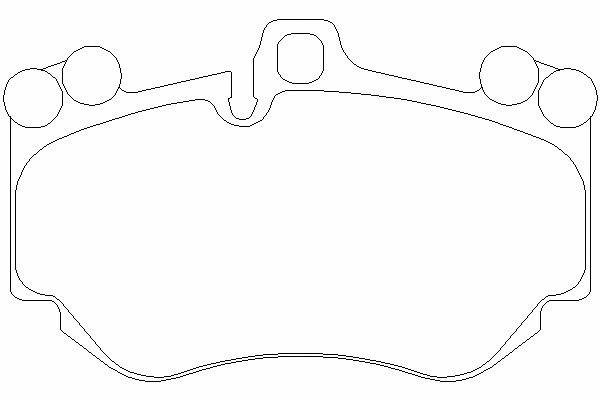 Brake Pad Set, disc brake (LVXL1439)