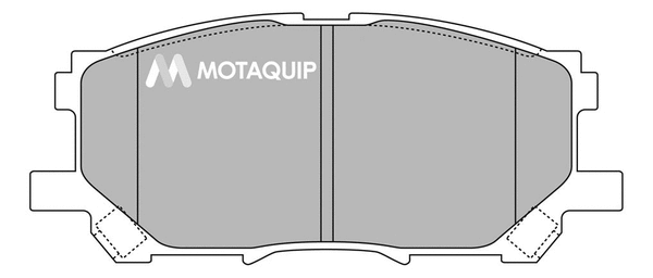 Brake Pad Set, disc brake (LVXL1366)