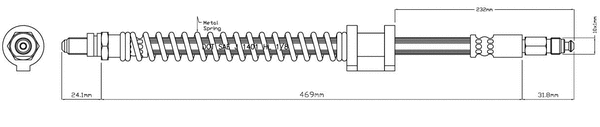 Brake Hose (VBH1194)
