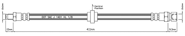 Brake Hose (VBH495)
