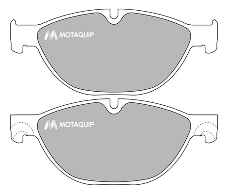Brake Pad Set, disc brake (LVXL1666)