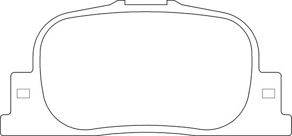 Brake Pad Set, disc brake (LVXL1658)