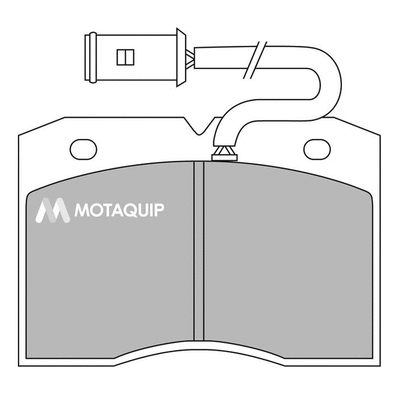Brake Pad Set, disc brake (LVXL416)