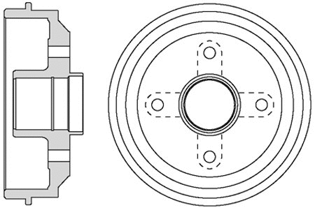 Brake Drum (VBD661)
