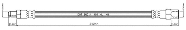Brake Hose (VBJ673)