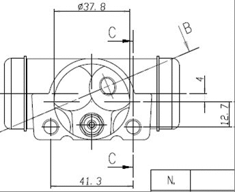 Wheel Brake Cylinder (VWC747)