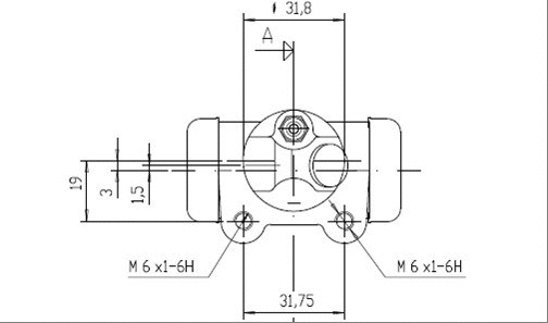 Wheel Brake Cylinder (VWC262)