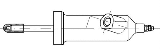 Slave Cylinder, clutch (VSC102)