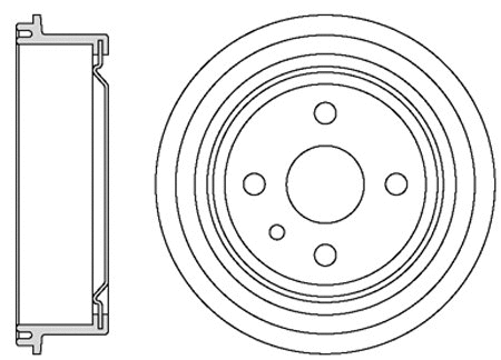 Brake Drum (VBD601)