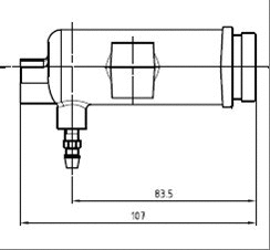 Slave Cylinder, clutch (VSC119)