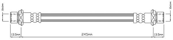 Brake Hose (VBJ272)