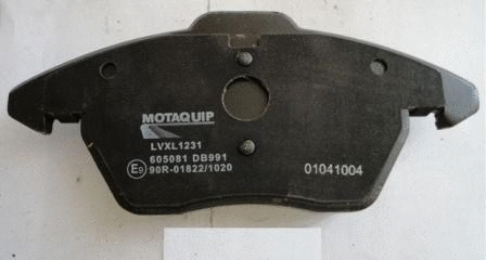 Brake Pad Set, disc brake (LVXL1231)