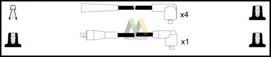 Ignition Cable Kit (LDRL1558)