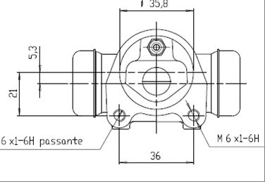 Wheel Brake Cylinder (VWC859)
