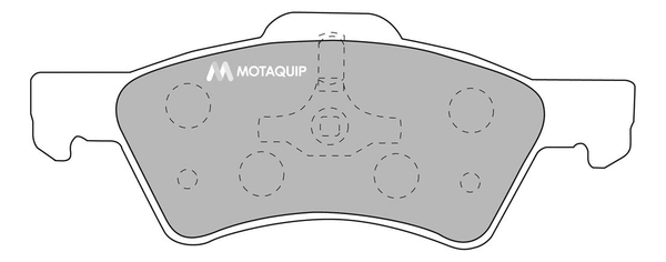 Brake Pad Set, disc brake (LVXL1143)