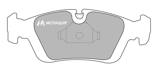 Brake Pad Set, disc brake (LVXL332)