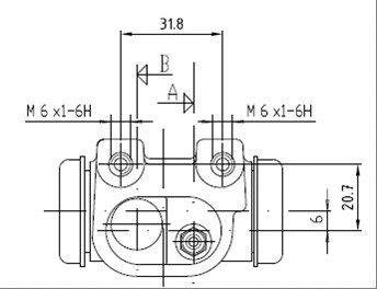 Wheel Brake Cylinder (VWC667)