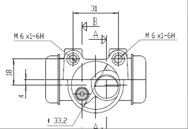 Wheel Brake Cylinder (VWC552)