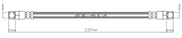 Brake Hose (VBH914)