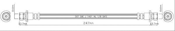Brake Hose (VBJ108)