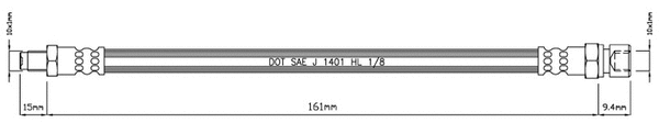 Brake Hose (VBH838)