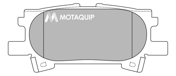 Brake Pad Set, disc brake (LVXL1367)