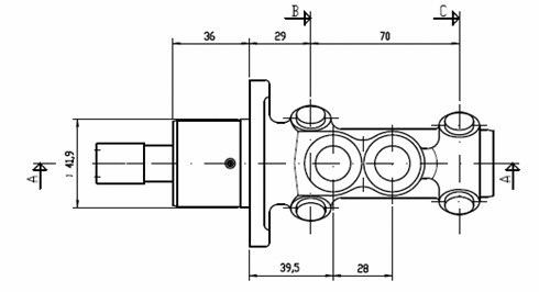 Brake Master Cylinder (VMC101)