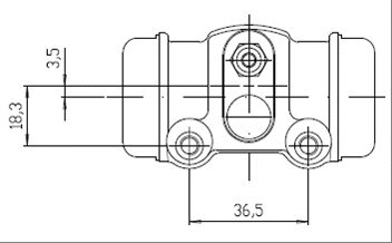 Wheel Brake Cylinder (VWC684)
