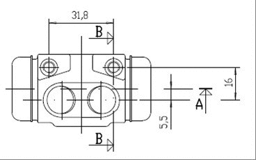 Wheel Brake Cylinder (VWC344)