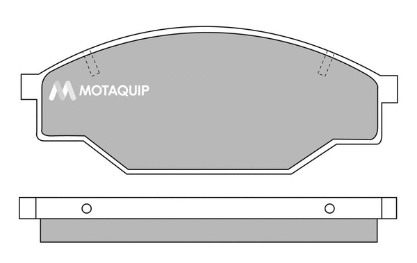 Brake Pad Set, disc brake (LVXL457)