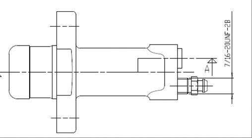 Slave Cylinder, clutch (VSC106)