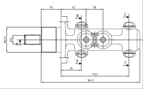 Brake Master Cylinder (VMC205)