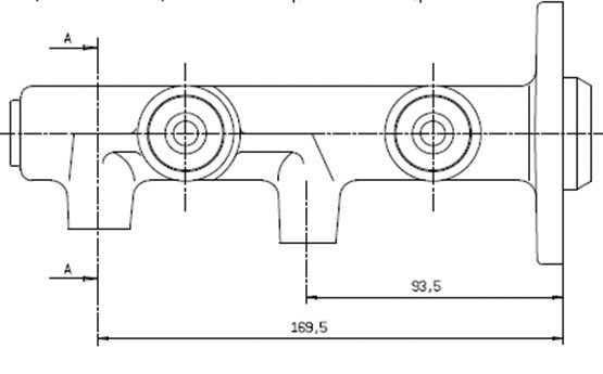 Brake Master Cylinder (VMC179)