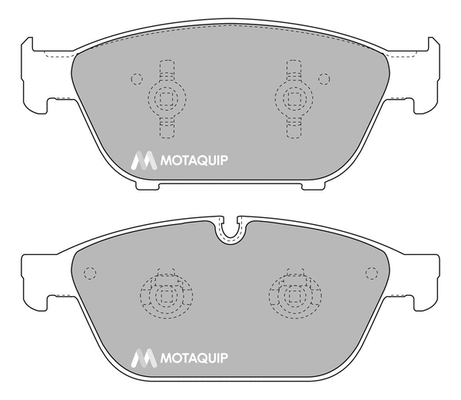 Brake Pad Set, disc brake (LVXL1709)