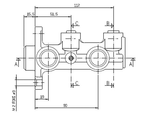 Brake Master Cylinder (VMC183)