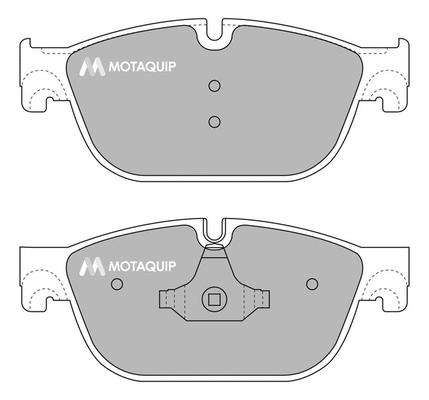 Brake Pad Set, disc brake (LVXL1642)