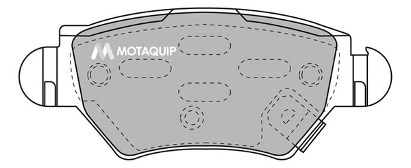 Brake Pad Set, disc brake (LVXL1113)