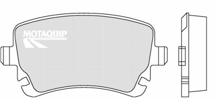 Brake Pad Set, disc brake (LVXL1290)