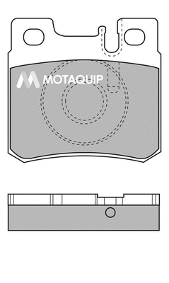 Brake Pad Set, disc brake (LVXL110)