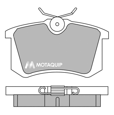 Brake Pad Set, disc brake (LVXL504)