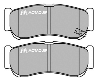 Brake Pad Set, disc brake (LVXL1389)