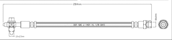 Brake Hose (LVBH1560)