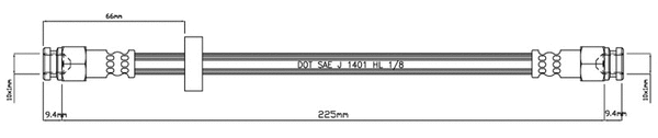 Brake Hose (VBH845)