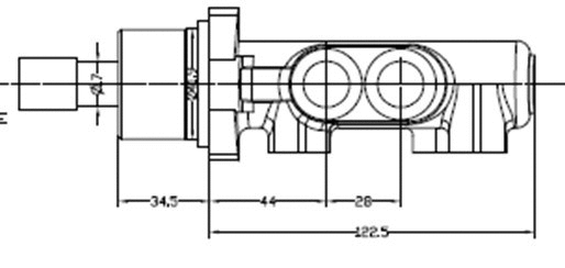 Brake Master Cylinder (VMC233)