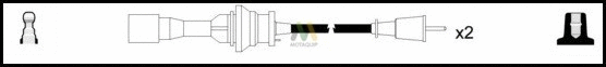 Ignition Cable Kit (LDRL1210)