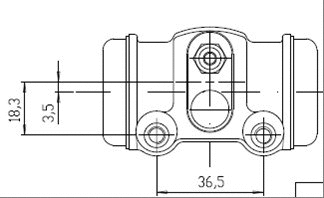 Wheel Brake Cylinder (VWC685)
