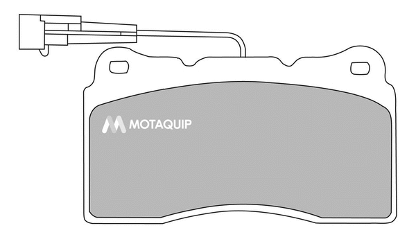 Brake Pad Set, disc brake (LVXL544)