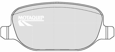 Brake Pad Set, disc brake (LVXL1319)
