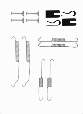 Accessory Kit, brake shoes (LVMK1128)