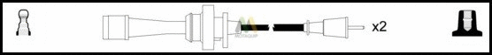 Ignition Cable Kit (LDRL1337)